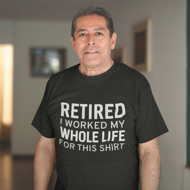müde ich mein ganzes Leben für dieses Shirt gearbe (Von Creator hochgeladen)
