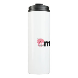 Müde – Lustiges Minimalistisches Deutsches Wort Re Thermosbecher