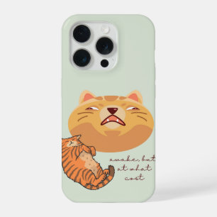Müde Orange Katze iPhone 15 Pro Hülle