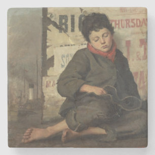 Müde Steinuntersetzer