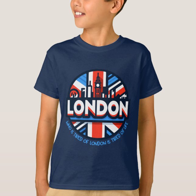 müde von London T-Shirt (Vorderseite)