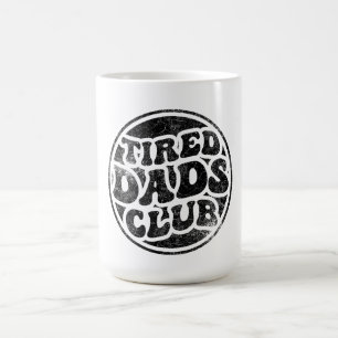 Müder Väter Club Lustig Kaffeetasse
