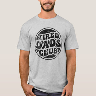 Müder Väter Club Lustig T-Shirt