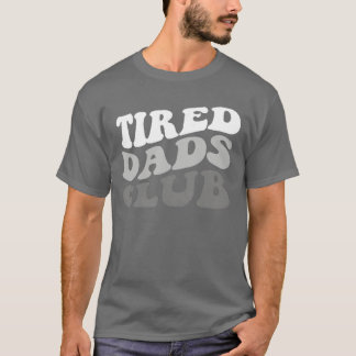 Müder Väter Club Spielmatte Auto Rennregal Vater V T-Shirt