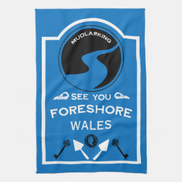 Mudlarking Hobby-Geschenk Geschirrtuch