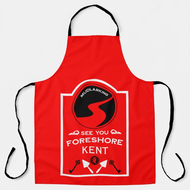 Mudlarking Hobby-Geschenk Schürze (Vorderseite)
