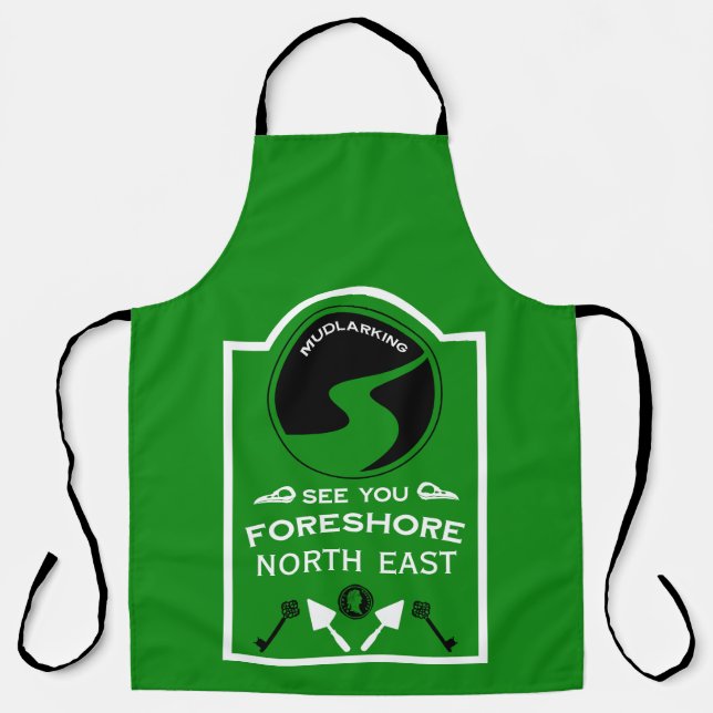 Mudlarking Hobby-Geschenk Schürze (Vorderseite)