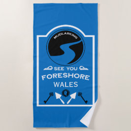 Mudlarking Hobby-Geschenk Strandtuch