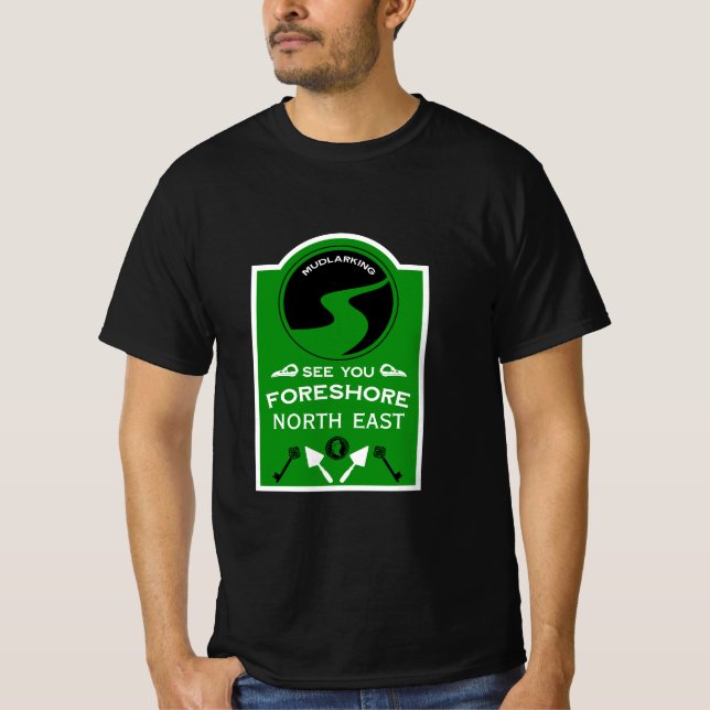 Mudlarking Hobby-Geschenk T-Shirt (Vorderseite)
