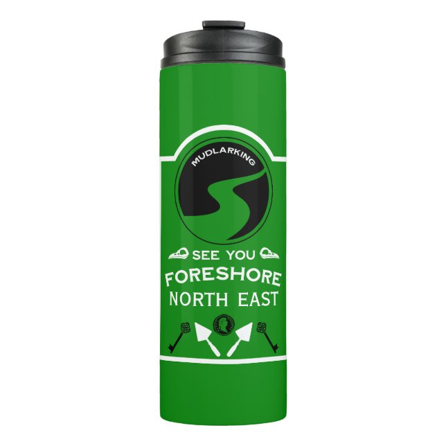 Mudlarking Hobby-Geschenk Thermosbecher (Vorderseite)