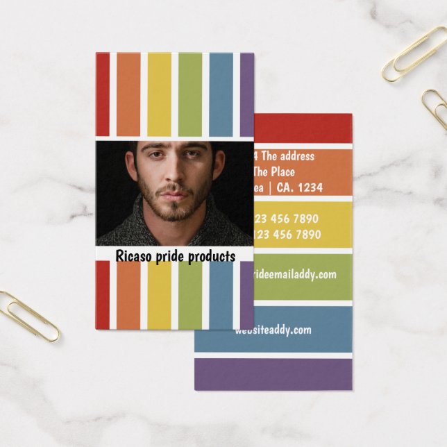 Muet Rainbow Pride personnalisée (Bureau)