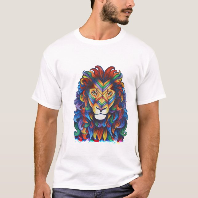 Mufasa im Technicolour T-Shirt (Vorderseite)