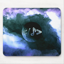 Mufaya Logo In Space Mousepad