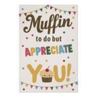 Muffin à faire mais appréciez vous Poster