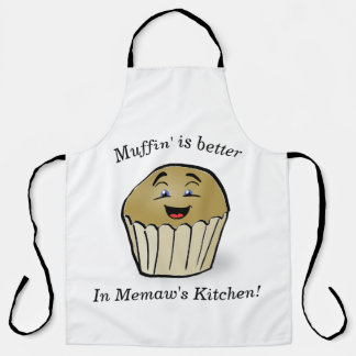 Muffin' ist eine bessere All-Over-Print-Schürze Schürze