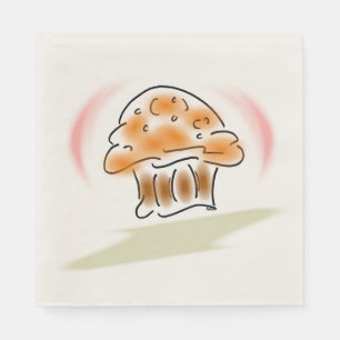 Muffin Morning Brunch Serviette