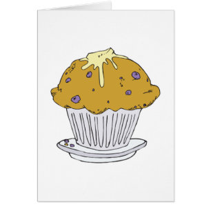 muffin myrtille