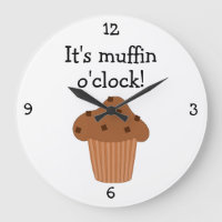 Muffin O'Clock Spaß Food Grafik