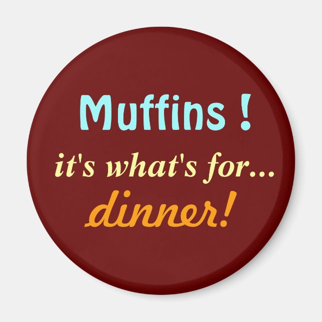Muffins mag. magnet (Vorne)