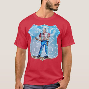 Muffler man statue entlang Route 66 in Gallup New  T-Shirt