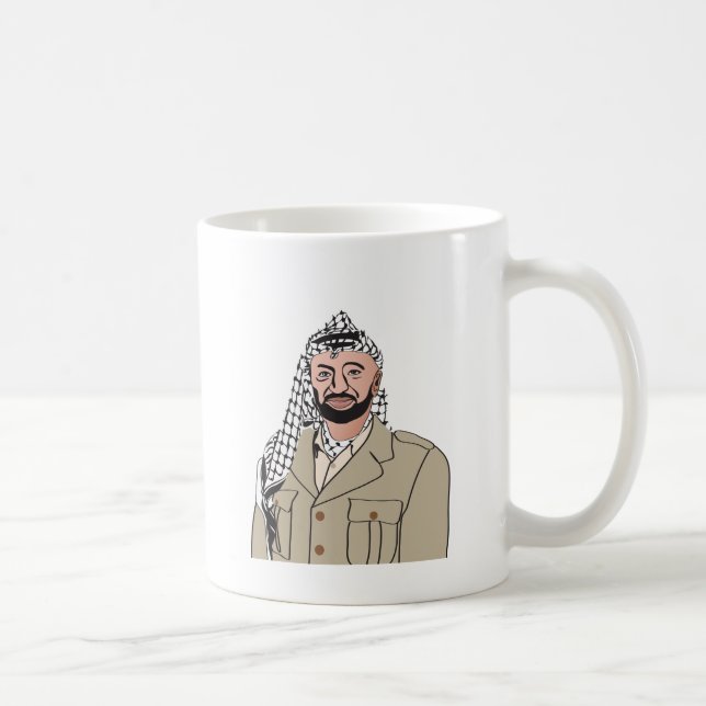 Mug ياسرعرفات de Yasser Arafat | (Droite)