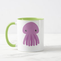 かわいいクラゲのコーヒーカップ
