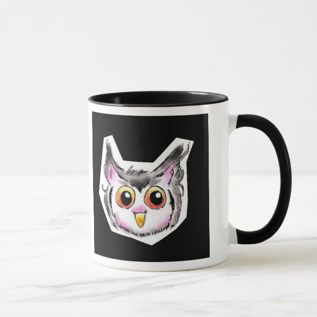 MUG アフリカオオコノハズクちゃん (Droite)