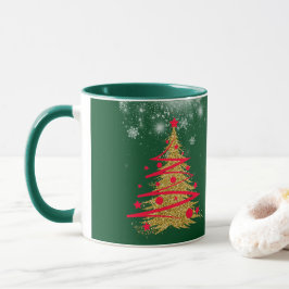 MUG グリーンエレガントなクリスマス♡