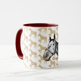 MUG ケイメイ牧場　グラマーちゃん シルエット