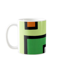 抽象画 モダン レトロ mapper #1 マグ