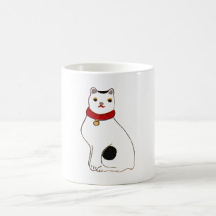 Mug 日 本 の 猫 の 人 形, Poupée du chat japonais