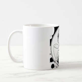 MUG 水彩画風_ヘッドホン女子2