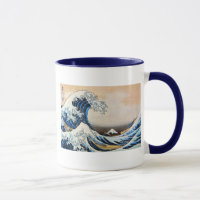 神奈川沖浪裏, grande vague de 北斎, Hokusai