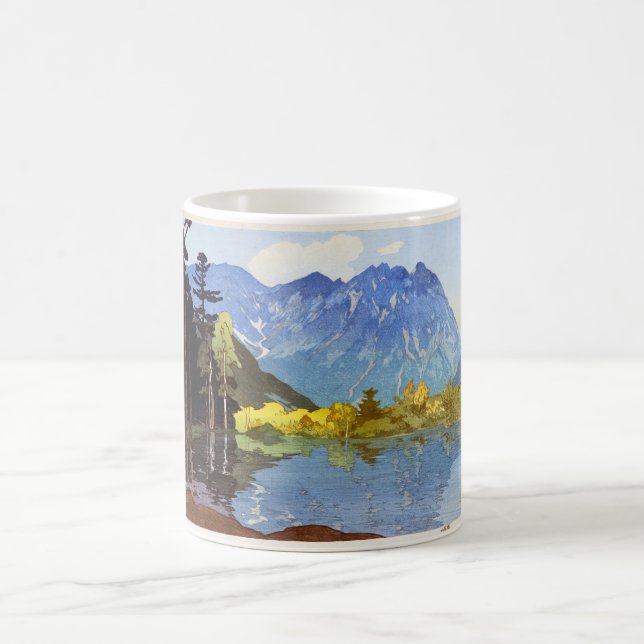 Mug 穂 高 岳, Mont Hotaka, Hiroshi Yoshida, Découpe (Centre)