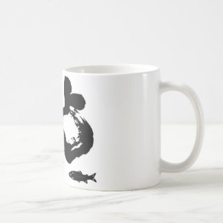 MUG 鮎 釣り 書道 切り絵 友釣り