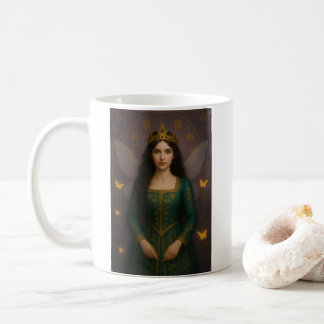 Mug 003_A fairy princess in emerald green.