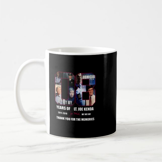 Mug 08 Ans Du Lt Joe Kenda Mon Merci Pour La (Gauche)
