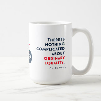 Mug 100 ans de vote féminin à Alice Paul