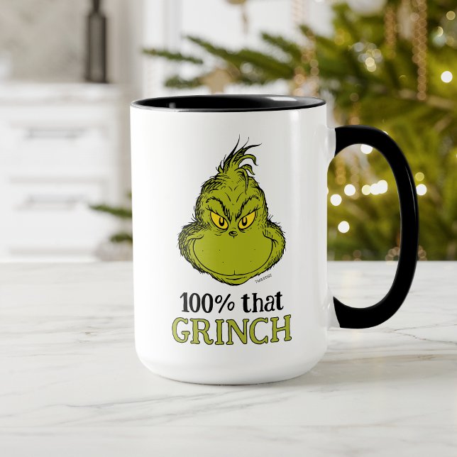 Mug 100% de ce Grinch (Créateur téléchargé)