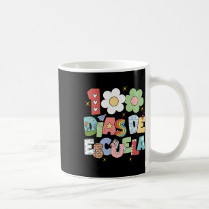 Mug 100 Dias De Escuela Enseignant Bilingue Espagnol