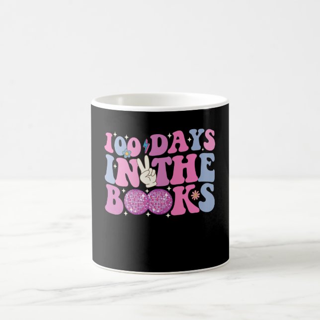 Mug 100 Jours Dans Les Livres Disco Ball Super Retro (Centre)