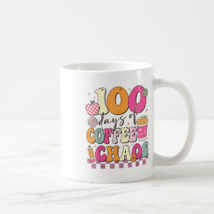 Mug 100 Jours De Café Et Chaos 100E Jour D'École