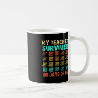 Mug 100 Jours de l'école Enfants 100e Jour de l'école 