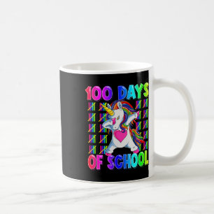 Mug 100 Jours De Scolaire Cute Unicorn 100e Jour Smart