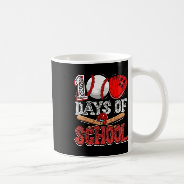 Mug 100 Jours De Sport Scolaire Jeu Vendre Joueur Étud (Droite)