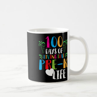 Mug 100 jours de vie qui pré-k vie100jours d'école