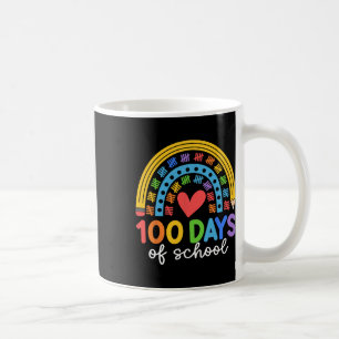 Mug 100 Jours D'École Conception De Célébration Arc-En