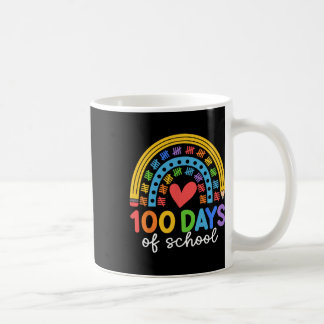Mug 100 Jours D'École Conception De Célébration Arc-En