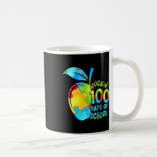 Mug 100 Jours D'École Puzzle Sensibilisation sur l'aut
