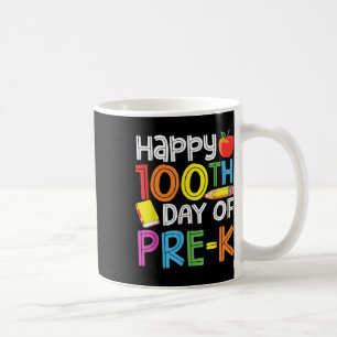 Mug 100 Jours D'Enseignant Préscolaire Enfants 100E Jo